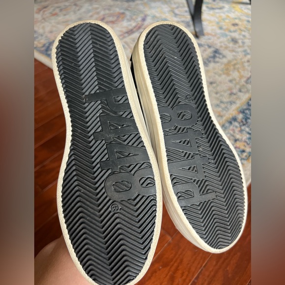 P448 Leather Animal Print Sneakers size 6.5 (EU 37) - Picture 6 of 11